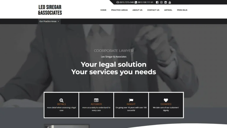 Fitur Website Kantor Hukum: Elemen Wajib dan Opsional untuk Membangun Kredibilitas Digital Fitur Website Kantor Hukum: Elemen Wajib dan Opsional untuk Membangun Kredibilitas Digital
