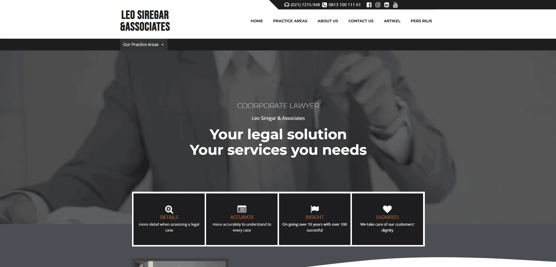 Fitur website kantor hukum untuk membangun kredibilitas digital firma hukum