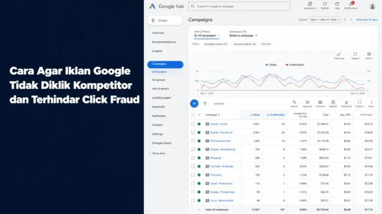 agar iklan google tidak di klik kompetitor dan metrik invalid click agar iklan google tidak di klik kompetitor dan metrik invalid click