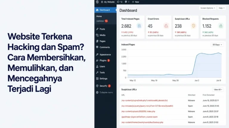 Website Kena Hacking dan Spam? Cara Membersihkan, Memulihkan, dan Mencegahnya Terjadi Lagi