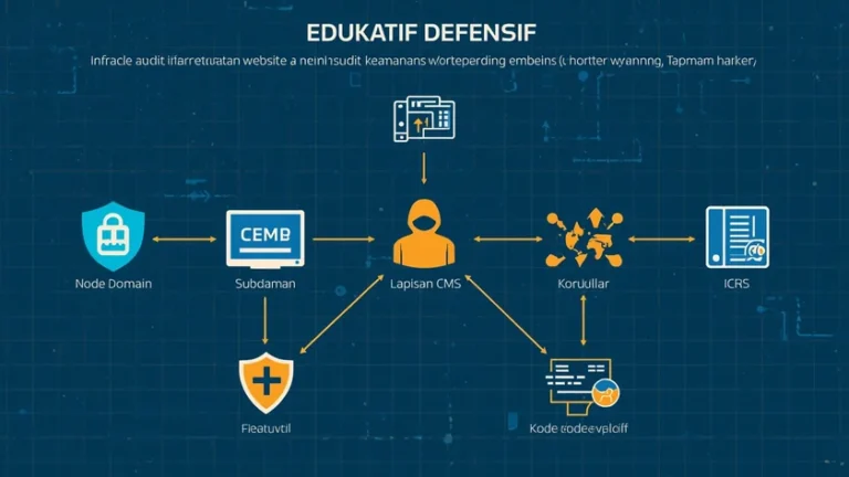 diagram pemetaan domain subdomain dan technology stack audit keamanan website diagram pemetaan domain subdomain dan technology stack audit keamanan website