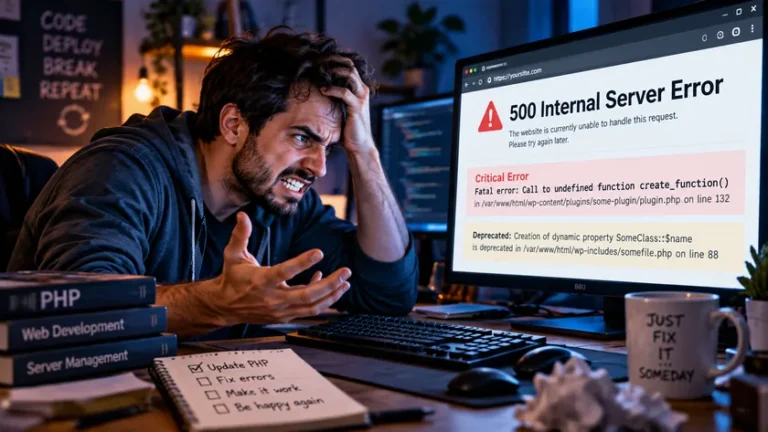 Cara Memperbaiki Website Error Setelah Update PHP: Penyebab dan Solusinya