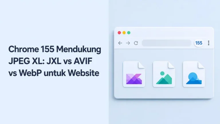 Chrome 155 Mendukung JPEG XL: JXL vs AVIF vs WebP untuk Website Chrome 155 Mendukung JPEG XL: JXL vs AVIF vs WebP untuk Website