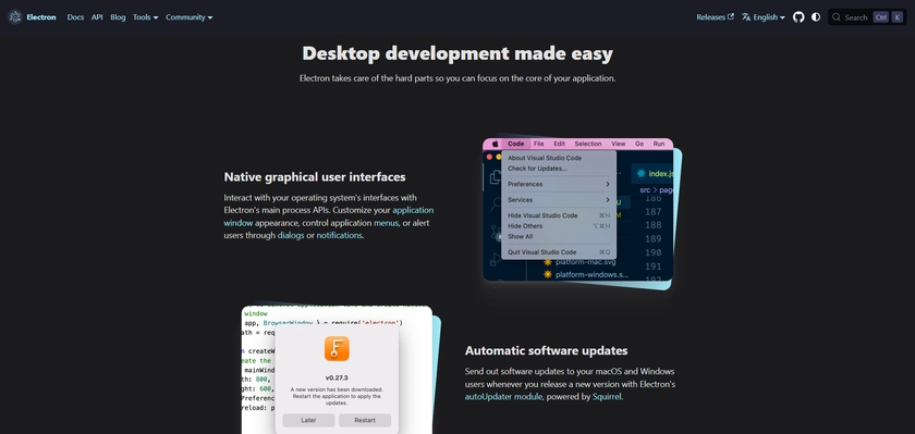 Technology Stack Electron.js Paling Banyak Dipilih Developer Berdasarkan Riset 2025–2026