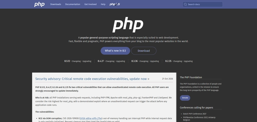 PHP Sudah EOL, Bisakah Mendapatkan Patch Keamanan Tanpa Upgrade?