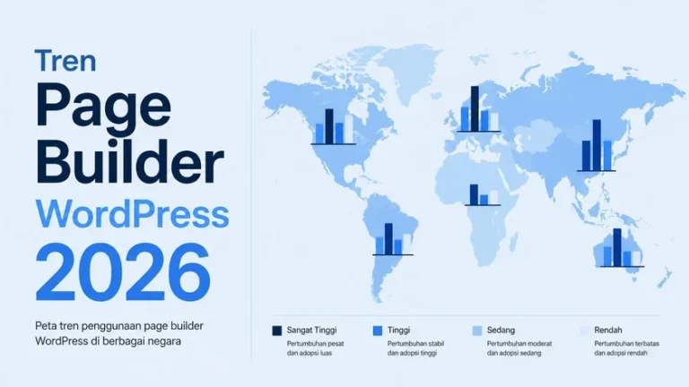 Page builder dan tema WordPress menurut cuplikan data StackScope Page builder dan tema WordPress menurut cuplikan data StackScope