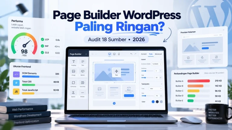 Page Builder WordPress Paling Ringan 2026? Ini Hasil Audit 18 Sumber Page Builder WordPress Paling Ringan 2026? Ini Hasil Audit 18 Sumber