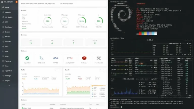 Cara Setting PHP 8.3 aaPanel untuk WordPress di VPS + Benchmark