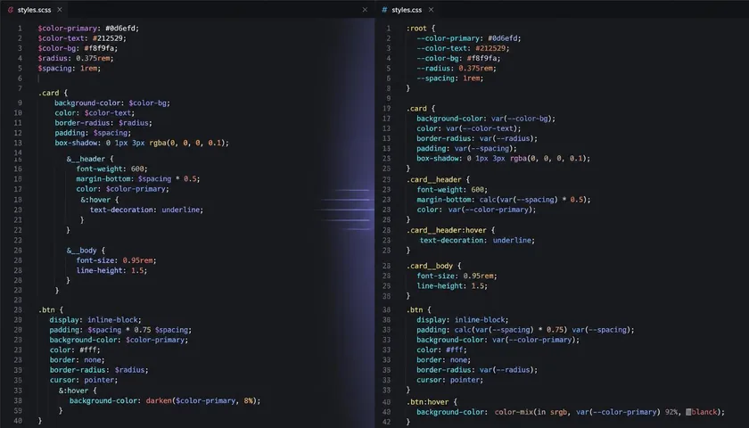 Fitur Sass/SCSS yang Kini Bisa Dikerjakan dengan CSS Native